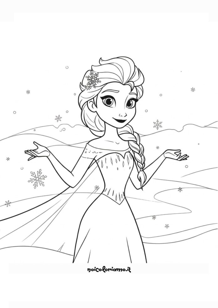 Elsa la Regina delle Nevi❄️👑