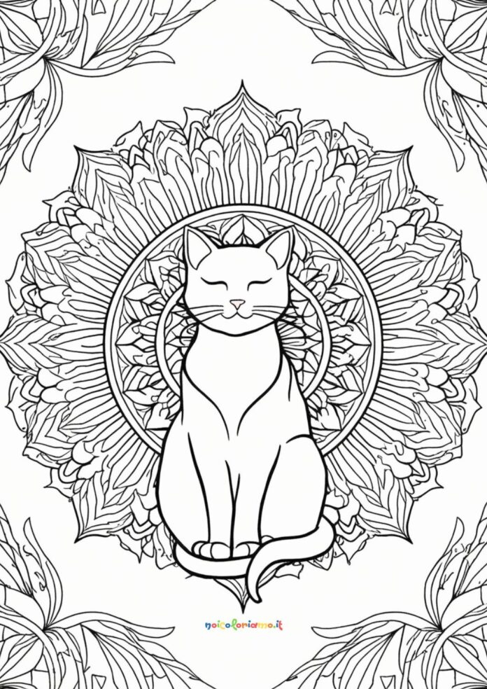 Gatto Mandala