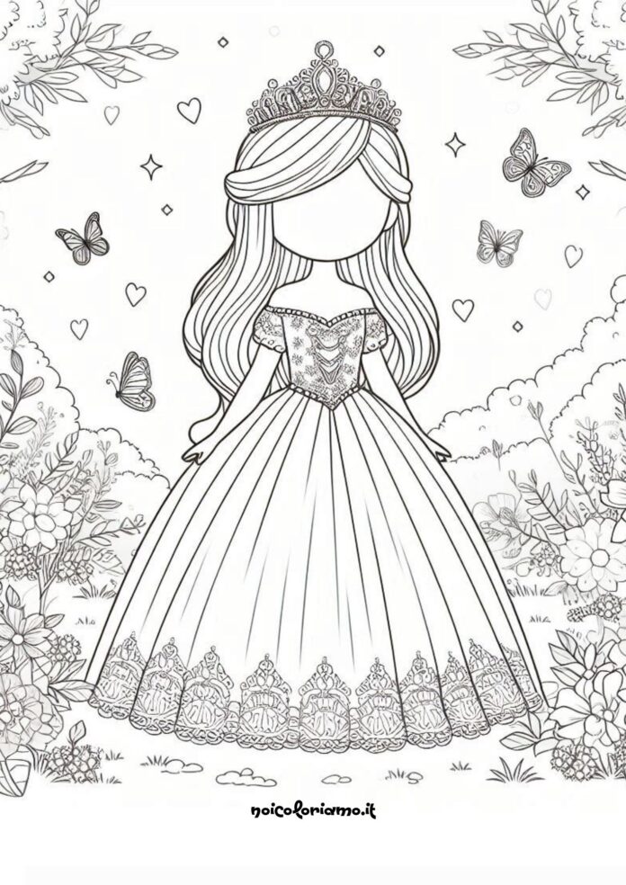 La Principessa nel Giardino Magico