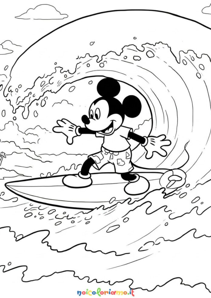 Topolino surf hawaii