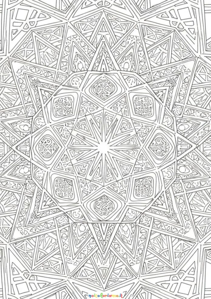 Mandala geometrico