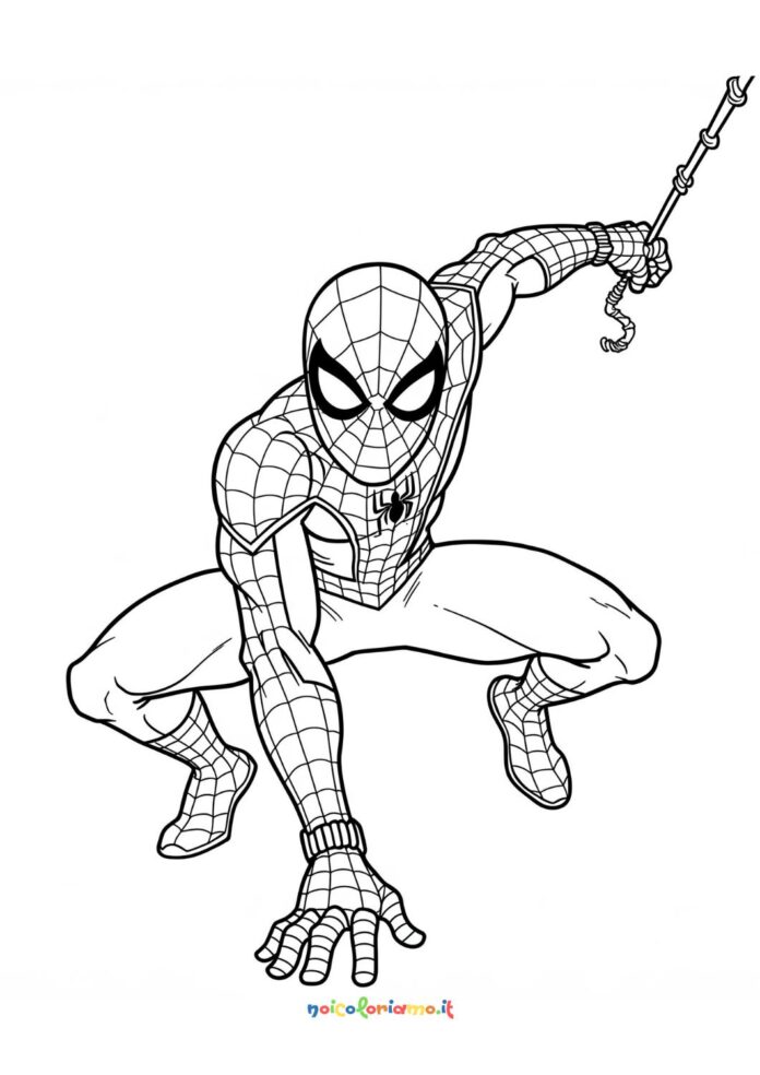 Spiderman atterra